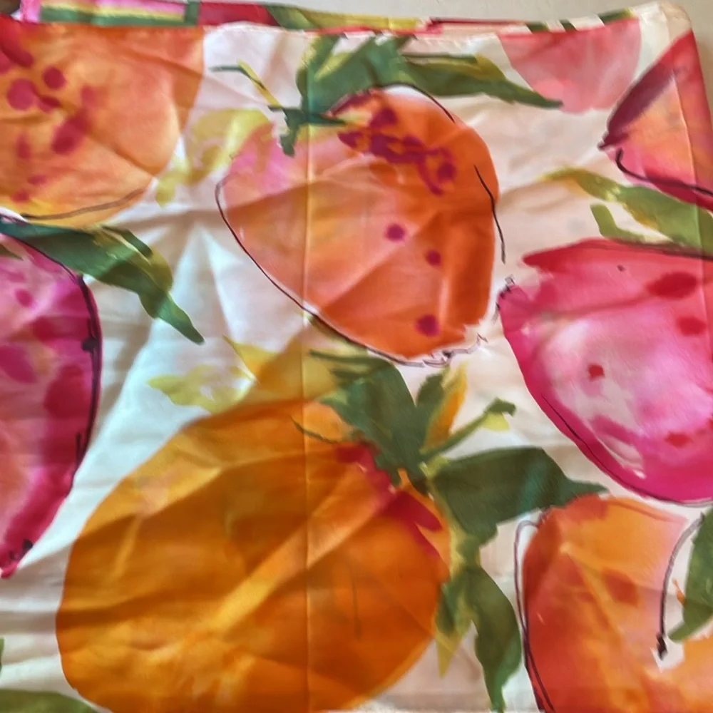 Talbots silk scarf